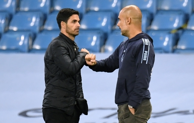 Guardiola kohtub Arsenaliga, mis tähendab, et Manchester City võiduseeria lõppeb