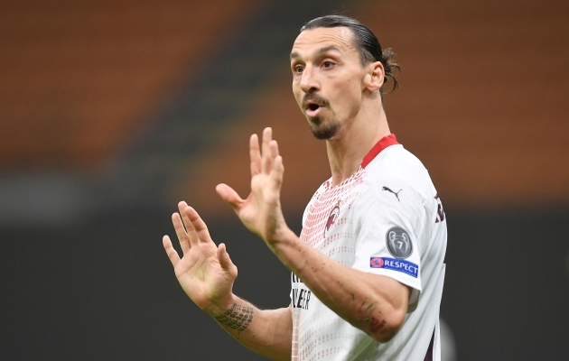 AC Milani ründaja Zlatan Ibrahimovic. Foto: Scanpix / Reuters / Daniele Mascolo