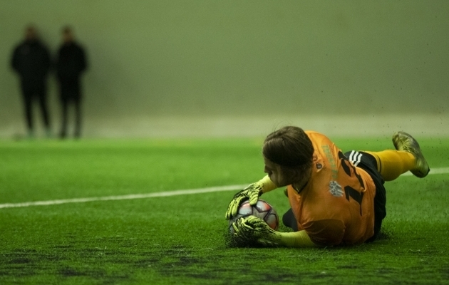 Karl Andre Vallner - Levadia esiväravavaht? Foto: Liisi Troska / jalgpall.ee