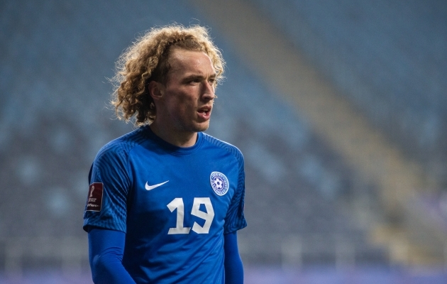 Rauno Alliku on mänginud Eesti A-koondises kümme korda. Foto: Jana Pipar