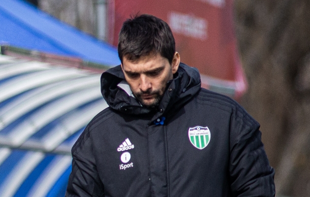 FCI Levadia peatreener Marko Savic. Foto: Liisi Troska / jalgpall.ee