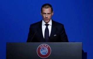 UEFA president: mul on hea meel, et Manchester City on tagasi Euroopa jalgpalliperes