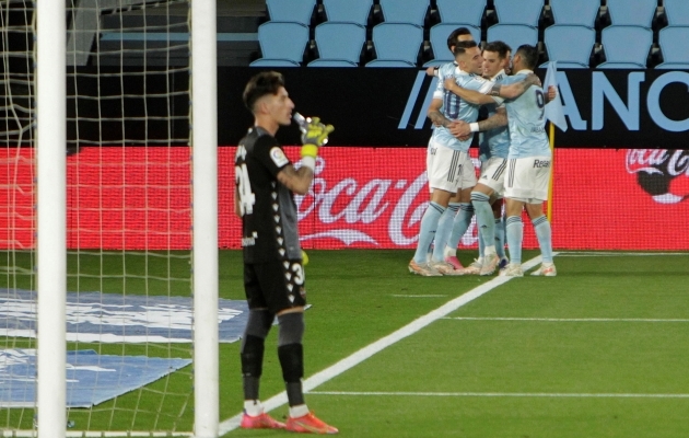 Vigastuste tõttu vähemuses lõpetanud Celta Vigo alistas Levante
