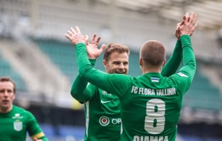 VAATA JÄRELE: Legion pingutas kõvasti, aga Flora sai raske võidu kätte
