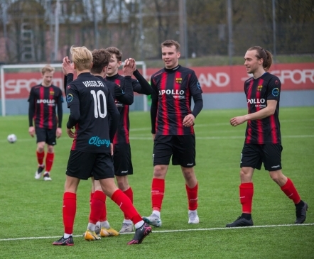 Galerii: erakordses väravahoos Nõmme Unitedi ründaja on kahe mänguga löönud seitse väravat, seekord langes ohvriks Welco