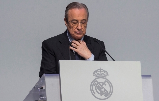Real Madridi president Florentino Perez. Foto: Scanpix / Rodrigo Jimenez / EPA