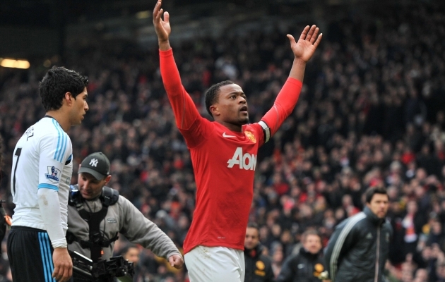 Patrice Evra pani Manchester City laulu sisse, kust see järgmised 50 aastat välja ei pääse