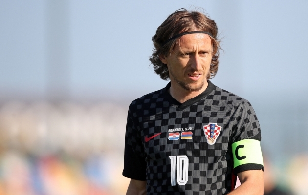 Horvaatia kapten Luka Modric. Foto: Scanpix / Damir Sencar / AFP