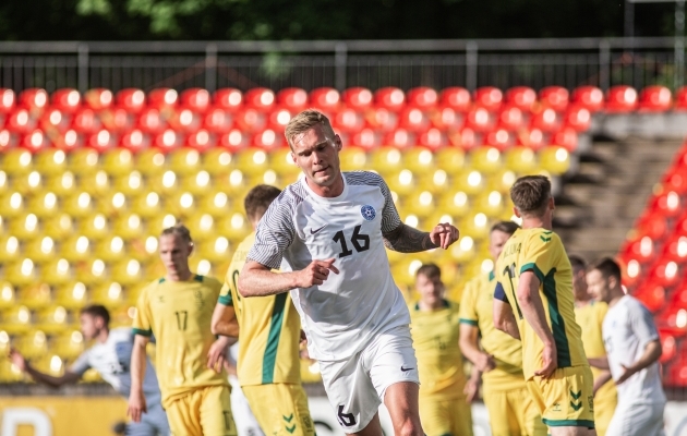 Eesti on juunikuus võitnud 1:0 seisuga nii Leedut kui Soomet. Foto: Jana Pipar / jalgpall.ee
