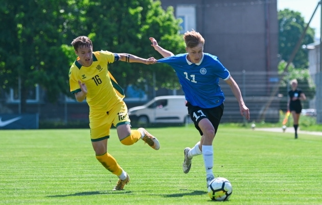 Tipphetked: Eesti ja Leedu U19 koondised ei suutnud teineteist salvata