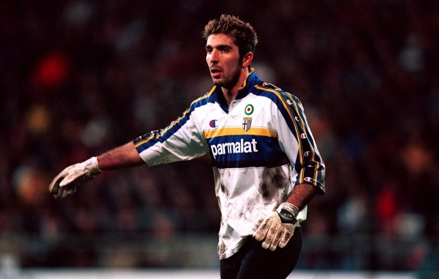 Buffon tegi Parma särgis debüüdi 26 aastat tagasi. Foto: Scanpix / Claus Bergmann / imago images