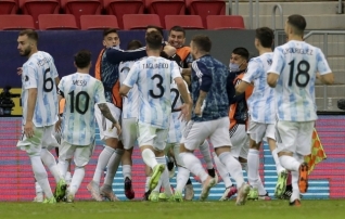 Messi on unistuse täitmisest ühe võidu kaugusel: Argentina pääses Copa Americal finaali