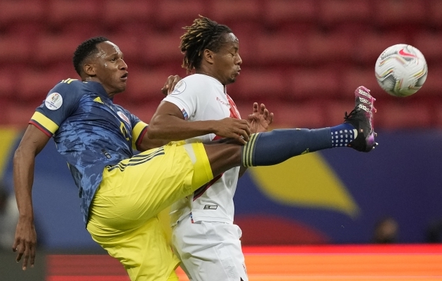 Kolumbia võitis neljanda üleminuti väravast kolmanda koha. Foto: Scanpix / Eraldo Peres / AP
