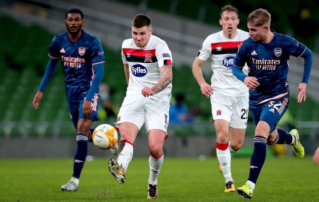 Dundalk Euroopa liiga alagrupiturniiril. Foto: Scanpix / Ryan Byrne / imago images / Inpho Photography