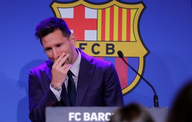 Lionel Messi enam Barcelonas ei mängi. Foto: Scanpix / Andreu Dalmau / EPA