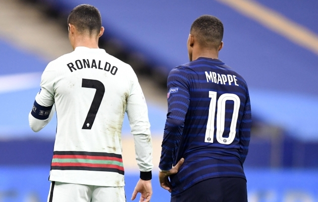 Ronaldo üritas Mbappet Juventusesse meelitada