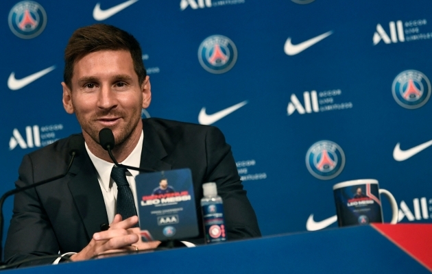 Lionel Messi. Foto: Scanpix / Stephane de Sakutin / AFP