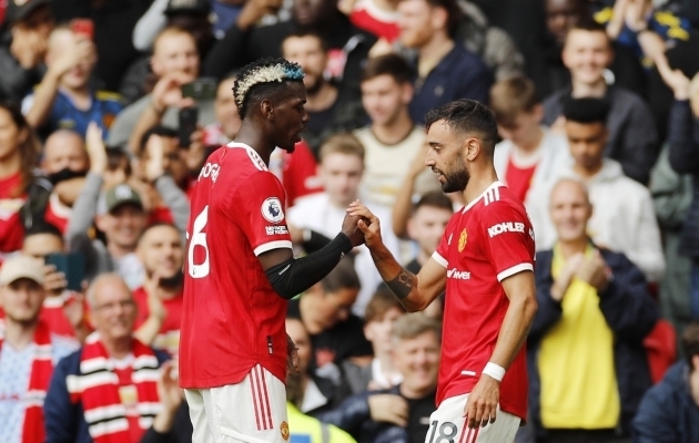 Kübarameistrid Pogba ja Fernandes rebisid Sancho debüütmängus Leedsi kaitseliini ribadeks