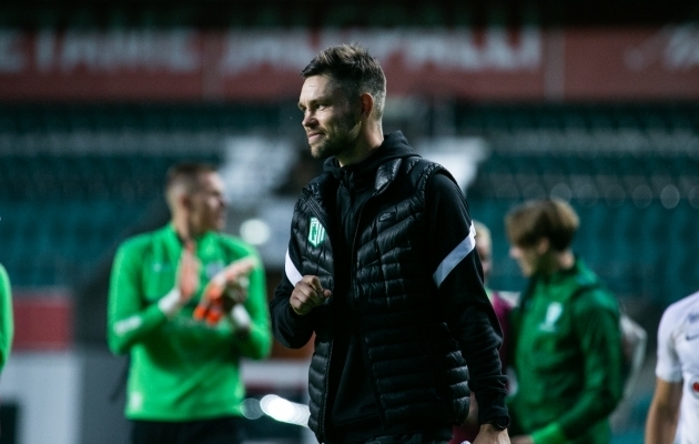 FC Flora peatreener J&uuml;rgen Henn. Foto: Brit Maria Tael