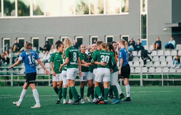 VAATA JÄRELE: Flora lõi Kalevile neli ning jõudis Sakule lähemale