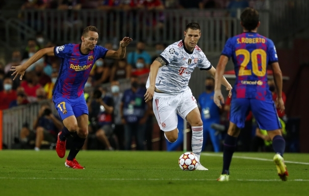 Iga kord, kui Bayern mängib Barcelonaga, juhtub nii