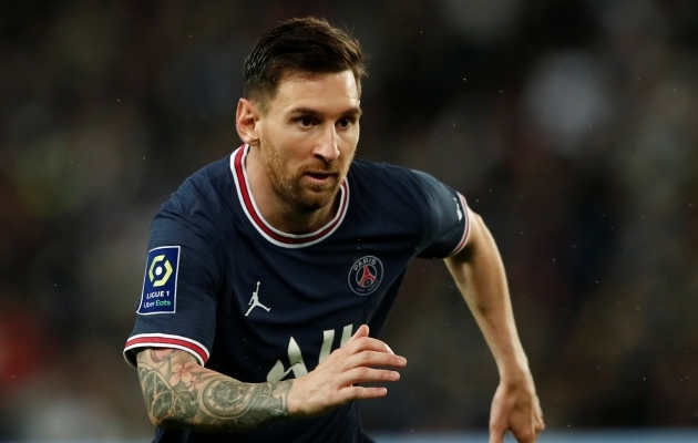 Pariis Saint-Germaini jalgpallur Lionel Messi. Foto: Scanpix / Reuters / Benoit Tessier
