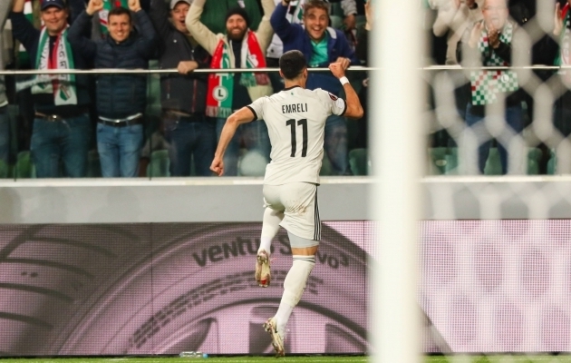Inglismaa suurklubi alistanud Legia juhib Euroopa liiga alagruppi, Napoli kolmas ja Leicester neljas