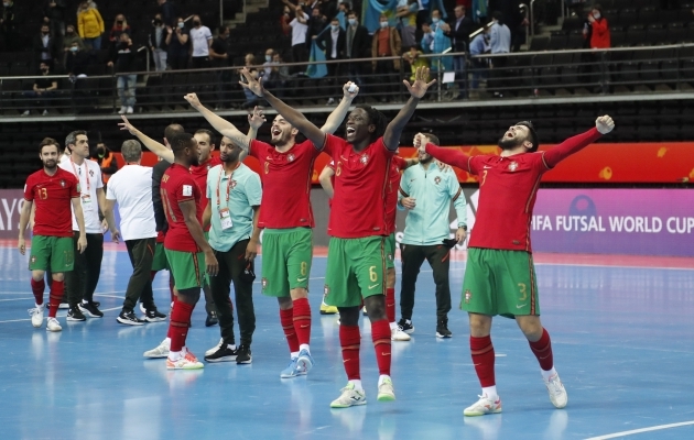 Saalijalgpalli MM-i finaali jõudsid Argentina ja Portugal