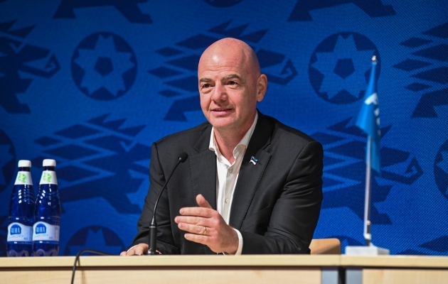 FIFA president Gianni Infantino. Foto: Liisi Troska / jalgpall.ee