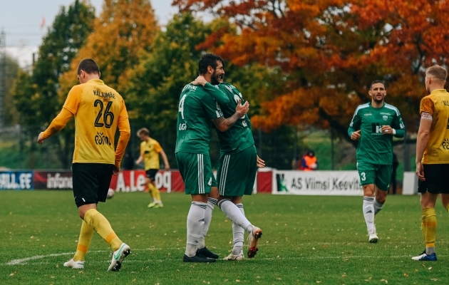 VAATA JÄRELE: paar põhimeest koondisele laenanud Levadia näitas taaskord Vapruse vastu võimu