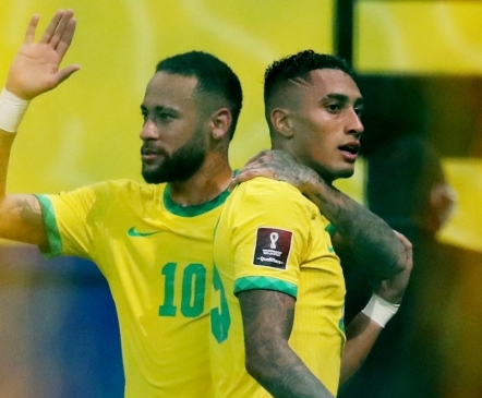 Neymar andis hoogu, Raphinha vajutas gaasi ning Brasiilia noppis 10. võidu