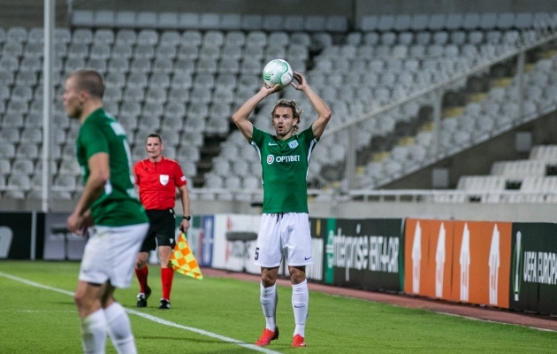 FC Flora teenis eurosarja alagrupiturniiril &uuml;he v&otilde;idu, kaks viiki ja kolm kaotust. Foto: Brit Maria Tael