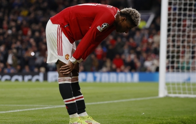 Liverpoolile 0:5 kaotanud Rashford avaldas, et tal on endiselt piinlik