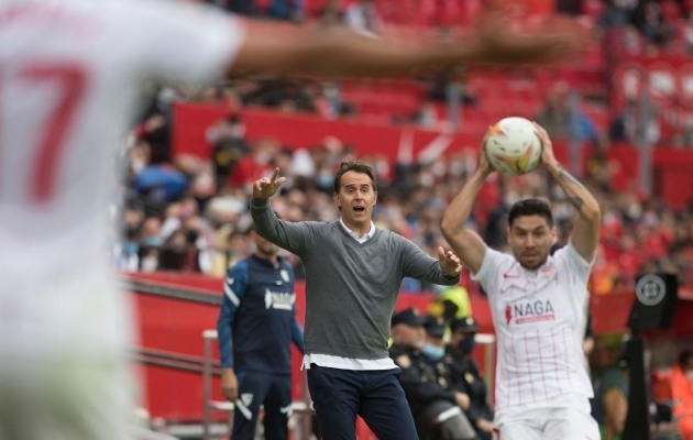 Sevilla tõusis liigatabeli tippu ja ümmarguse tähiseni jõudnud Lopetegui tegi klubi ajalugu