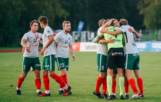 FC Elva meeskond. Foto: Liisi Troska / jalgpall.ee