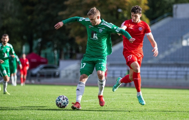 VAATA JÄRELE: Levadia andis Legioni vastu kaks korda edu käest ja kaotas punkte