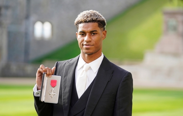 Jõuluaeg! Marcus Rashford andis redisele hääle