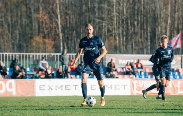 Serie A-st naasnud Ragnar Klavan kandis hooaja teises pooles Paide Linnameeskonna särki. Foto: Liisi Troska / jalgpall.ee