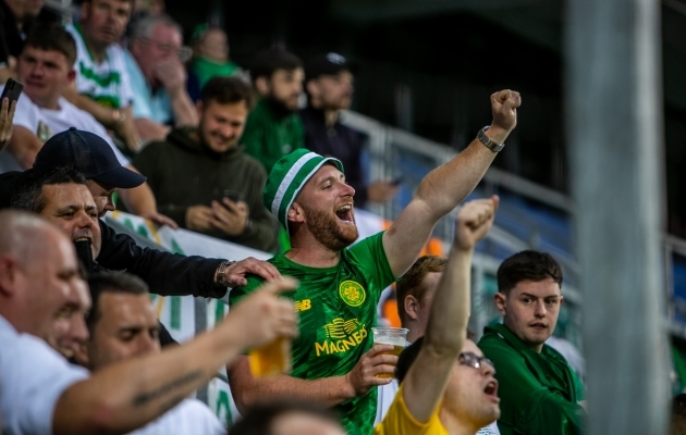 Siadgus!!! Celticu fännid olid enda arust kavalad, aga UEFA vajutas ikka trahvi ära