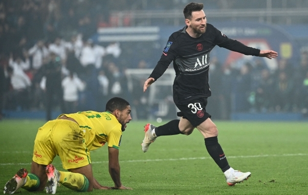 Messi lõi esimese värava ja PSG ei vääratanud, kolmandal kohal paiknev Rennes pole kaheksa mängu kaotanud