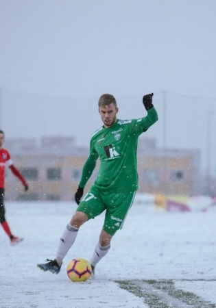 Pühapäeval Narvas Transi vastu peetud mängus oli Robert Kirss põhikoosseisus ja Levadia võitis 2:0. Foto: Katariina Peetson