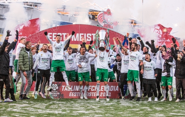 FCI Levadia - Eesti meister 2021! Foto: Jana Pipar / jalgpall.ee