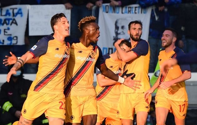 Fenomenaalses hoos Abraham viis Roma kolmandal kohal paikneva Atalanta vastu võidule