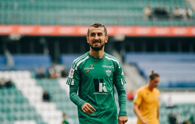 Zakaria Beglarišvili lõi 24 väravat ja andis 18 resultatiivset söötu. Foto: Liisi Troska / jalgpall.ee