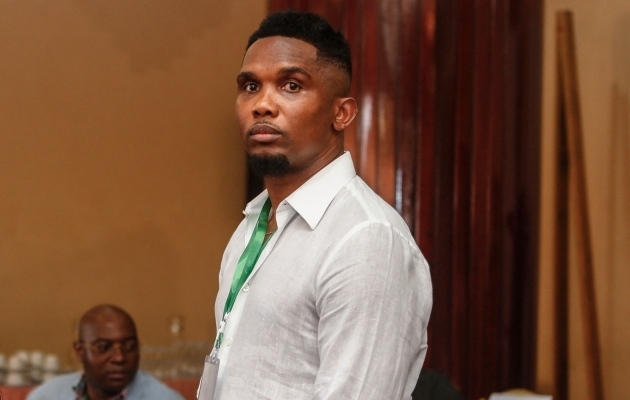 Samuel Eto. Foto: Scanpix /  Daniel Beloumou Olomo / AFP