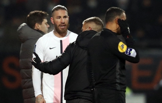 Ramos sai punase kaardi, kuid PSG päästis üleajal eelviimase vastu punkti