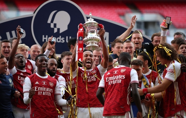 2020. aastal võideti klubi ajaloo 14. FA Cupi karikas. Foto: Scanpix / Adam Davy / AFP