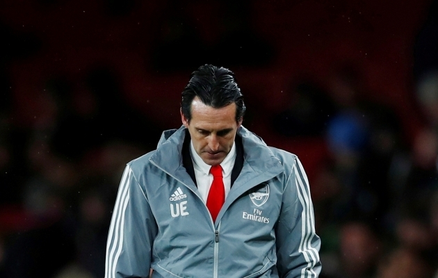 Arsenali endine peatreener Unai Emery. Foto: Scanpix / Eddie Keogh / Reuters