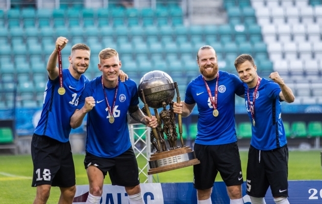 Eesti koondis võitis 2021. aastal Balti turniiri. Foto: Brit Maria Tael