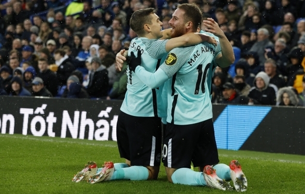 Everton mängis alates 3. minutist kaotusseisus ja kaotas väravaterohke lahingu